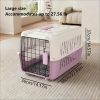 Airline- Portable Pet Carrier for Cats & Small Dogs - Airplane Cabin Crate with Dividers, Sturdy Breathable Travel Carrier, Available in Various Sizes (Car & Air Transport) - for cats and small Pets
